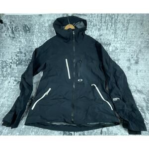 Oakley Sethmo 3L Gore-Tex Pro Shell Showboarding Ski Jacket Black XL 41150